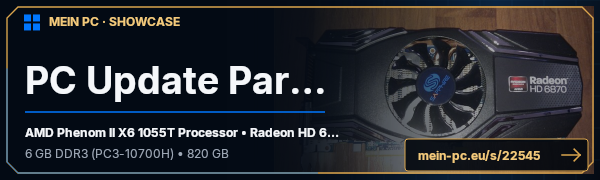 PC-Showcase PC Update Part 2 von Texxy auf MEIN PC
