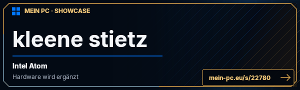 PC-Showcase kleene stietz von stietz auf MEIN PC