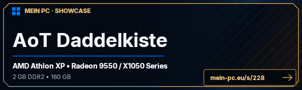 PC-Showcase AoT Daddelkiste von `r-type.gEr auf MEIN PC