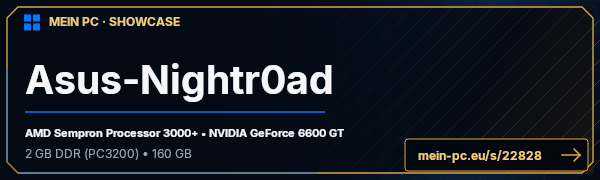 PC-Showcase Asus-Nightr0ad von Nightroad auf MEIN PC
