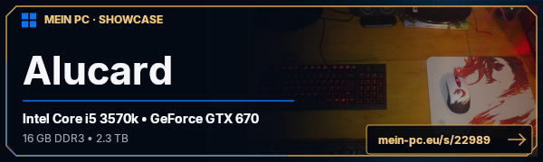 PC-Showcase Alucard von alucard2514 auf MEIN PC
