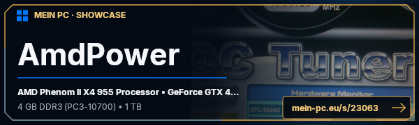 PC-Showcase AmdPower von shinesedra auf MEIN PC
