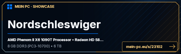 PC-Showcase Nordschleswiger von leguan auf MEIN PC