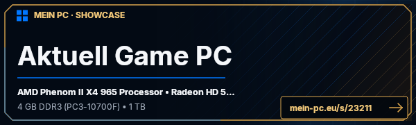 PC-Showcase Aktuell Game PC von Iced6666 auf MEIN PC
