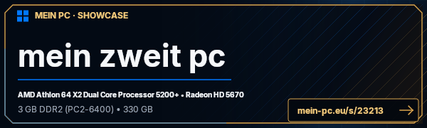 PC-Showcase mein zweit pc von TERROR1990 auf MEIN PC