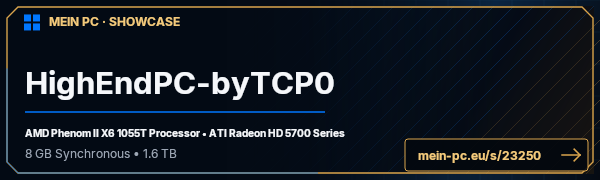 PC-Showcase HighEndPC-byTCP0 von TCP0 auf MEIN PC