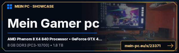 PC-Showcase Mein Gamer pc  von ManTrucker92 auf MEIN PC