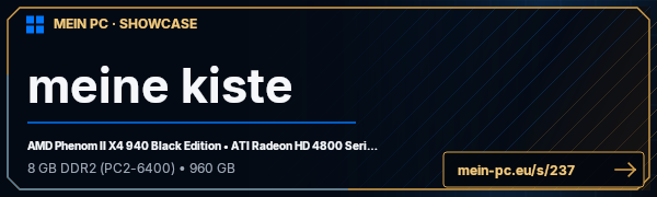 PC-Showcase meine kiste von Sariana auf MEIN PC