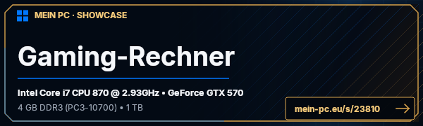 PC-Showcase Gaming-Rechner von neoTech auf MEIN PC