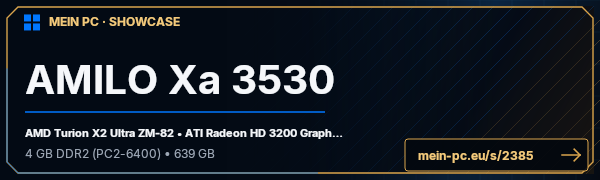 PC-Showcase AMILO Xa 3530 von Aydinb auf MEIN PC
