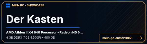 PC-Showcase Der Kasten von RebornShadow auf MEIN PC