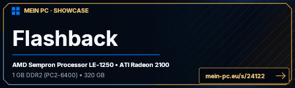 PC-Showcase Flashback von Flashback auf MEIN PC