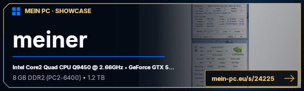 PC-Showcase meiner von elmareko auf MEIN PC