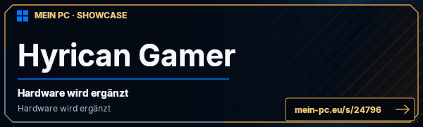 PC-Showcase Hyrican Gamer von pediboy auf MEIN PC