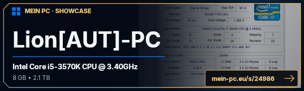 PC-Showcase Lion[AUT]-PC von LionAUT auf MEIN PC