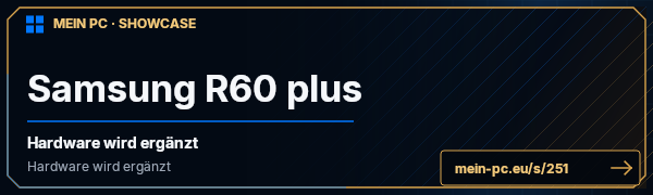 PC-Showcase Samsung R60 plus von sniper auf MEIN PC