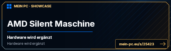 PC-Showcase AMD Silent Maschine von Amok2806 auf MEIN PC