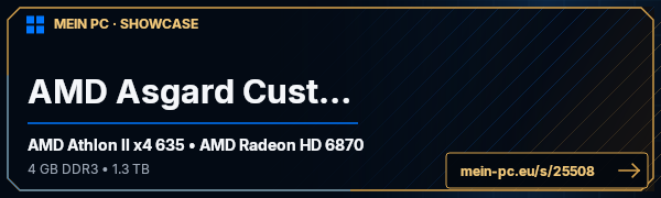 PC-Showcase AMD Asgard Custom von Sn00py auf MEIN PC