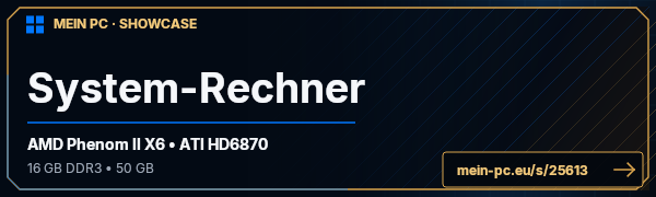 PC-Showcase System-Rechner von TLD-Hardstyle auf MEIN PC