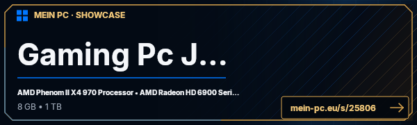 PC-Showcase Gaming Pc Jan von Janagon1996 auf MEIN PC