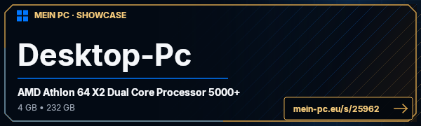 PC-Showcase Desktop-Pc von Master666 auf MEIN PC