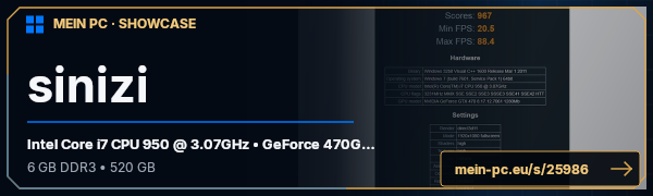 PC-Showcase sinizi von sinizi88 auf MEIN PC