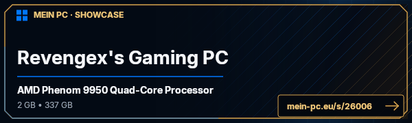 PC-Showcase Revengex's Gaming PC von revengex auf MEIN PC