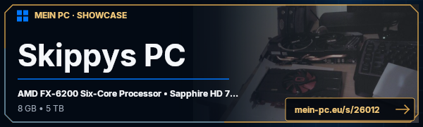 PC-Showcase Skippys PC von Skippy1980 auf MEIN PC