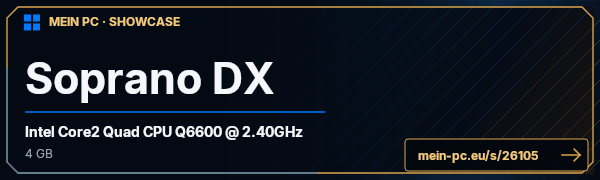 PC-Showcase Soprano DX von Jewish_Power auf MEIN PC