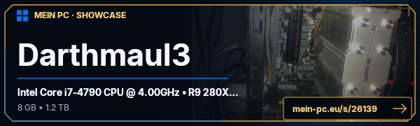 PC-Showcase Darthmaul3 von Darthmaul3 auf MEIN PC