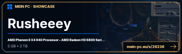 PC-Showcase Rusheeey von RushiiiHD v7 auf MEIN PC