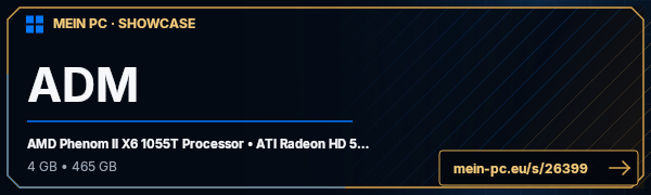 PC-Showcase ADM von Imperator71 auf MEIN PC