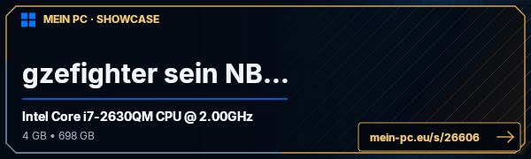 PC-Showcase gzefighter sein NB ;D von alex0043 auf MEIN PC