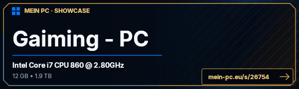 PC-Showcase Gaiming - PC von DualBrain auf MEIN PC