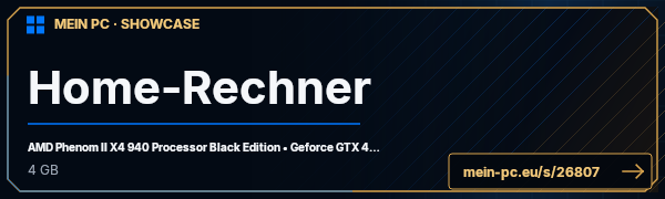 PC-Showcase Home-Rechner von Ceno auf MEIN PC