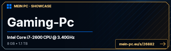 PC-Showcase Gaming-Pc von en3rgy97 auf MEIN PC