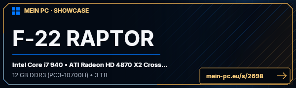 PC-Showcase F-22 RAPTOR von THE PUNISHER auf MEIN PC