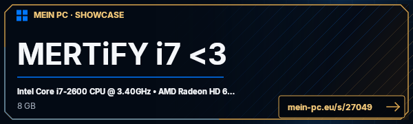 PC-Showcase MERTiFY i7 <3 von MERTiFY auf MEIN PC
