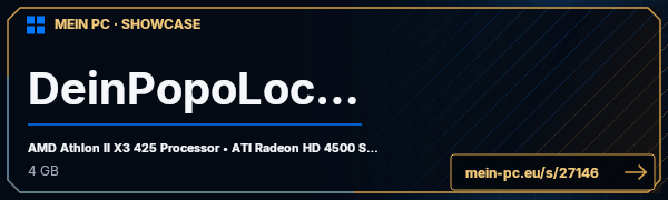 PC-Showcase DeinPopoLoch:) von CedBec auf MEIN PC