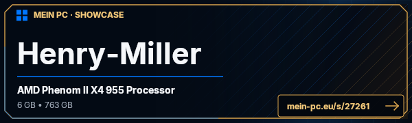 PC-Showcase Henry-Miller von hanse18 auf MEIN PC