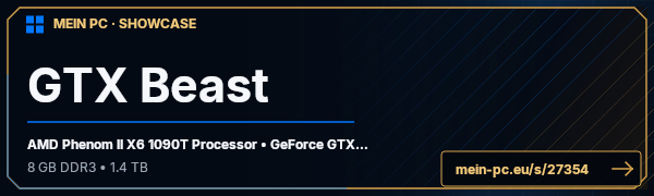 PC-Showcase GTX Beast von RKO auf MEIN PC