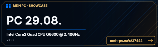 PC-Showcase PC 29.08. von 0marcel0 auf MEIN PC