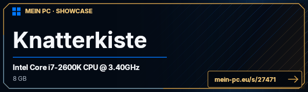 PC-Showcase Knatterkiste von Busetti auf MEIN PC