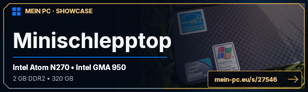 PC-Showcase Minischlepptop von ChaosNinja auf MEIN PC