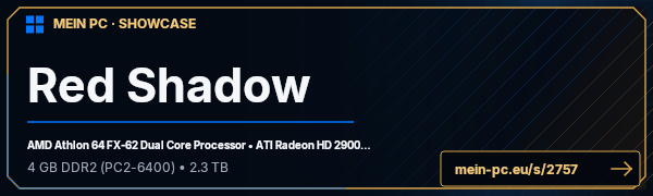 PC-Showcase Red Shadow von Tankdeckel auf MEIN PC