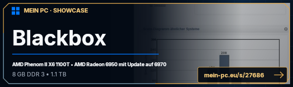 PC-Showcase Blackbox von Stonehigh auf MEIN PC