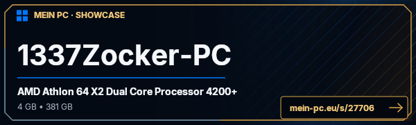 PC-Showcase 1337Zocker-PC von trademark auf MEIN PC