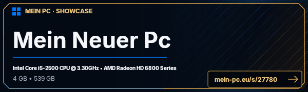 PC-Showcase Mein Neuer Pc von HaRdStYlEr64 auf MEIN PC