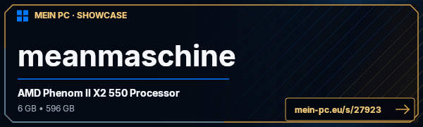 PC-Showcase meanmaschine von thewalkingdeath auf MEIN PC