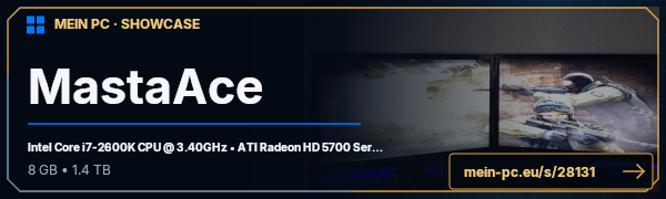 PC-Showcase MastaAce von MastaAce82 auf MEIN PC